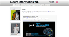 Desktop Screenshot of neuroinformatics.nl